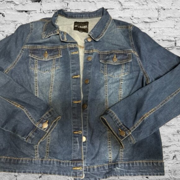 Dark Denim Jacket - Picture 1 of 9
